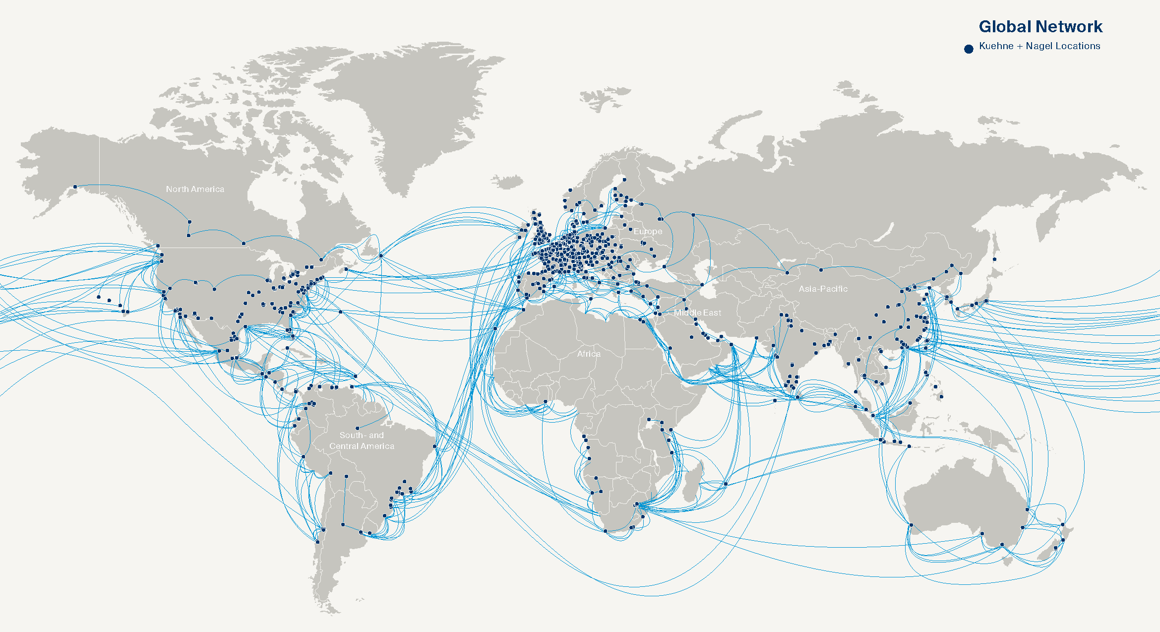 Παγκόσμιο δίκτυο αποστολής πλήρους φορτίου εμπορευματοκιβωτίου